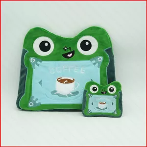 GC2 Câu Chuyện Đồ Chơi 5 Lilypad Plushie Hoạt Hình Dễ Thương Sang Trọng Ví Đựng Tiền Xu iPad Ếch Máy Tính Bảng Túi CG2