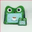 GC2 Câu Chuyện Đồ Chơi 5 Lilypad Plushie Hoạt Hình Dễ Thương Sang Trọng Ví Đựng Tiền Xu iPad Ếch Máy Tính Bảng Túi CG2