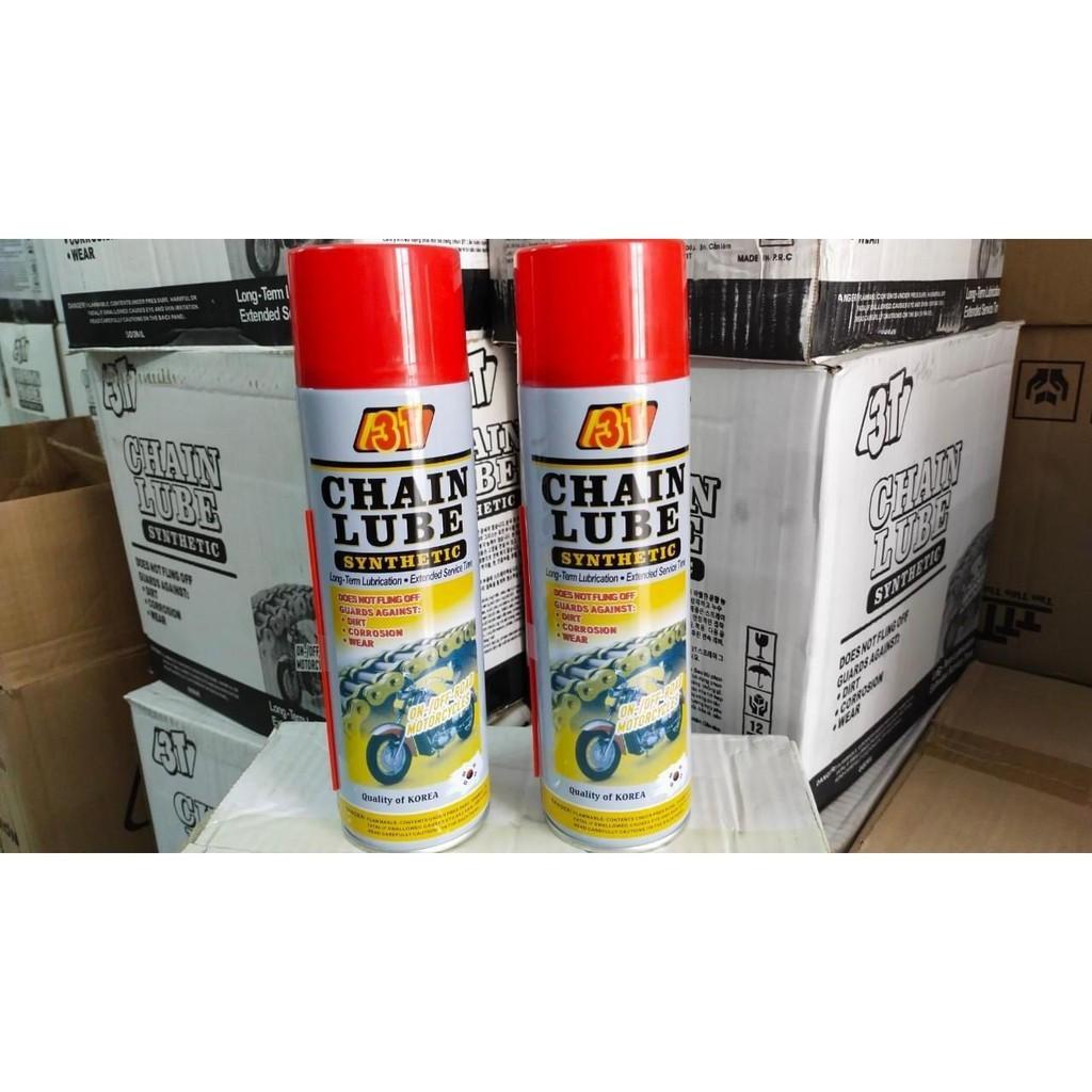 Chai xịt dưỡng xích xe máy 3T Chain Lube - Xịt dưỡng bôi trơn sên xích xe máy Phụ Tùng