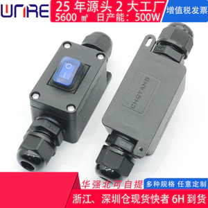 Kcd1 Công tắc nút Rocker chống nước Ổ cắm hai đầu Ổ cắm hai đầu công suất cao trực tuyến có độ sáng cao Rocker giữa hành trình