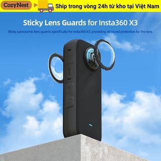 Vỏ bảo vệ ống kính COZYNEST Vỏ bảo vệ Camera chống trầy xước cho Insta360 X3