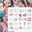 25 Chiếc HelloKitty Ngoại Vi Nhiều Màu Sắc Hình Xăm Dán Đơn Giản Dễ Thương Cao Cấp Chống Thấm Nước Hình Xăm Dán Quà Tặng Sinh Nhật