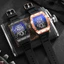Đồng hồ thạch anh Skeleton Richard Barrel Đồng hồ silicon Lịch kinh doanh Đồng hồ thể thao 26.5.15