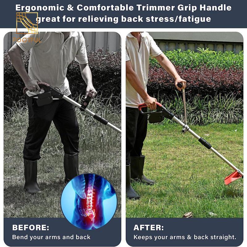 Tay cầm điều chỉnh đa năng cho máy cắt cỏ, tỉa cỏ sân vườn, phù hợp nhiều loại máy