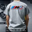 Chất Lượng Cao Nam Nữ Cổ Tròn Tay Ngắn Thái Độ Mpower Sửa Đổi Xe M2M4 Câu Lạc Bộ Điều Khiển In logo Hàng Sẵn Có Áo Sơ Mi Cotton Cao Cấp XS-3XL