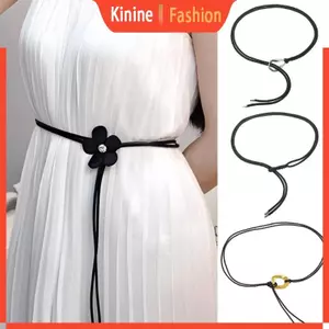KIN Dệt Dây Thắt Lưng Cho Nữ Đầm Nữ Tự Thắt Lưng Có Thể Điều Chỉnh Chiều Dài Thời Trang Nữ Cô Gái Tuổi Teen Dây Thắt Lưng