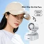 Quạt kẹp mũ LACYESUK, Kẹp làm mát sạc Type-C có thể sạc lại trên quạt, Nhẹ 3 tốc độ Quạt cầm tay nhỏ đa hướng di động Cắm trại