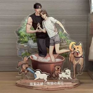 Jinx Hàn Quốc Webtoon Acrylic Stand 9cm – Hình Joo Jaekyung & Kim Dan, Trang Trí Bàn Làm Việc Dễ Thương, Quà Tặng Sưu Tập