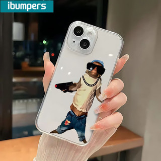 Ốp điện thoại Ibumpers Họa tiết khỉ ngộ nghĩnh Họa tiết thẩm mỹ dễ thương Vỏ mềm trong suốt Vỏ chống sốc cao cấp cho iPhone 11 12 13 14 15 16 17 Pro Max IP 7 8 Plus Iphon X XS XR Xs max