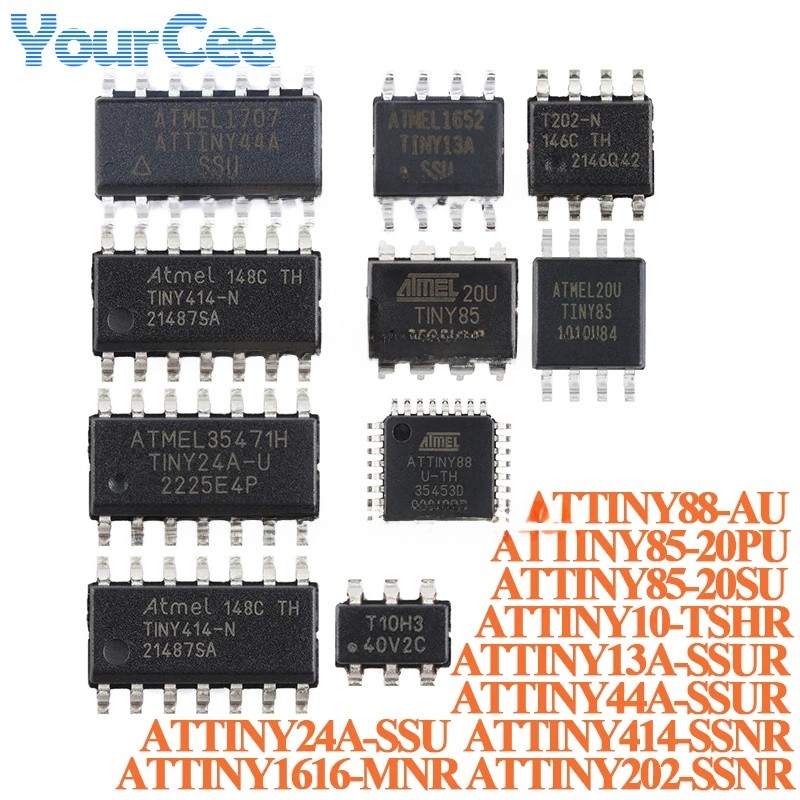 1 PC ATTINY85 ATTINY85-20SU ATTINY SOIC-8 8KB 20 MHz 8Bit Vi Điều Khiển ...