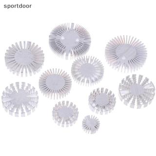[sportoutdoor] Đường kính tản nhiệt COB 25 / 37.5 / 40 / 48 / 50 / 53 / 60 / 65 / 67MM Tản nhiệt Led công suất cao Tản nhiệt rắn hướng dương Nhôm hợp kim tròn [out]