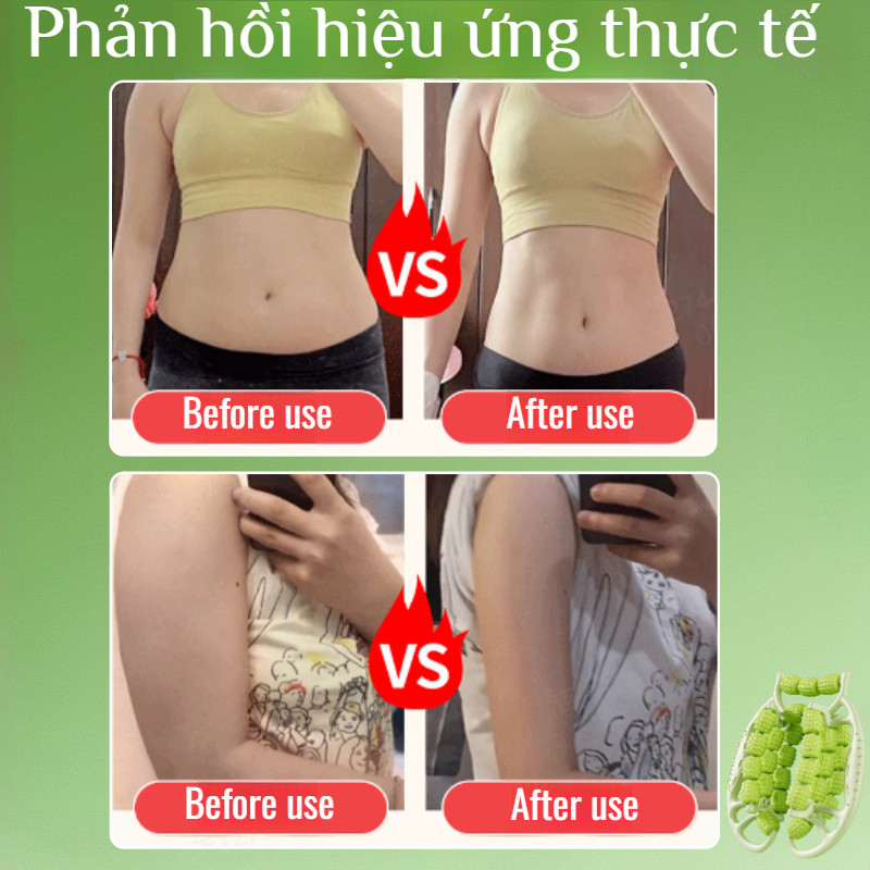 🔥⚡COD⚡Kẹp chân tròn/Con lăn massage thư giãn cơ bắp/Thiết bị làm thon gọn chân/Máy massage chân đa chức năng cho cổ và ngực