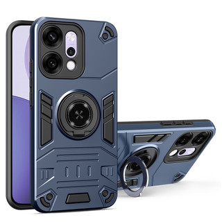 Dành Cho OPPO Reno 14 Pro 5G Ốp điện thoại Nhẫn Đứng Giáp Lưng Cứng Bảo Vệ Hạng Nặng Khung TPU Mềm Chống Sốc Mỏng Bao
