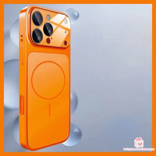 Ốp Lưng Cho Iphone 16 13 15 17 11 14 12 Pro Max Air 13 14 17 12 15 16 Pro Đơn Giản Ngay Lập Tức Thay Đổi Đến 17 Kính Từ Tính Matte Sạc Chống Sốc