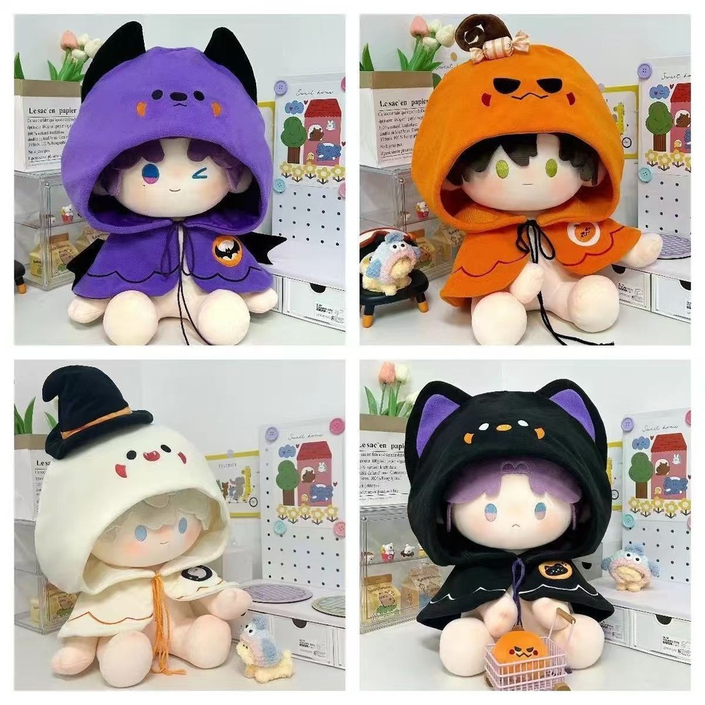 Quần Áo Búp Bê Cotton 10 / 20 / 40cm Nu labububu Quần Áo Bé Halloween Quà Tặng Dễ Thương 4.6