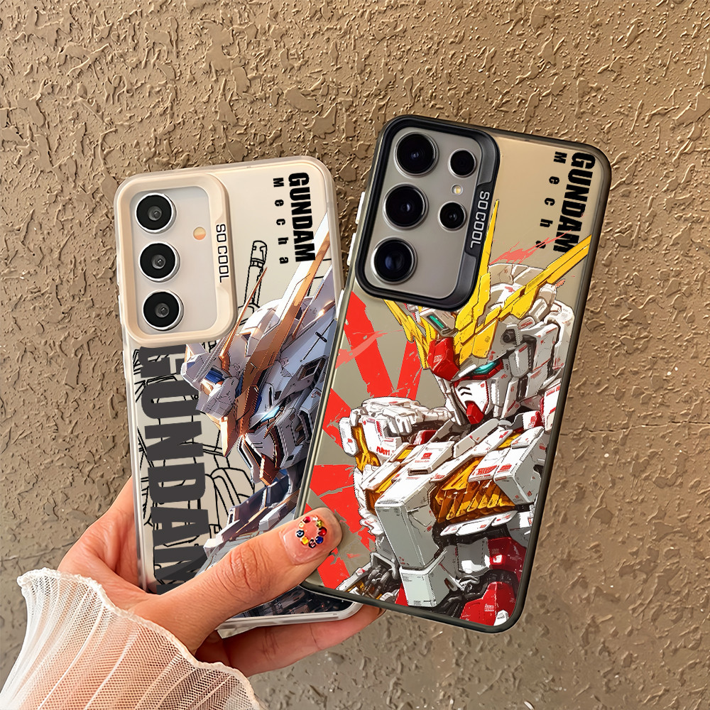 Ốp điện thoại cứng Gundam Mobile the Suit Micro Matte cho Samsung S26/S25/S24/S23, S22U/S21/S20FE, S25FE/S23 FE, A56/A17S24+, vỏ chống sốc Samsung