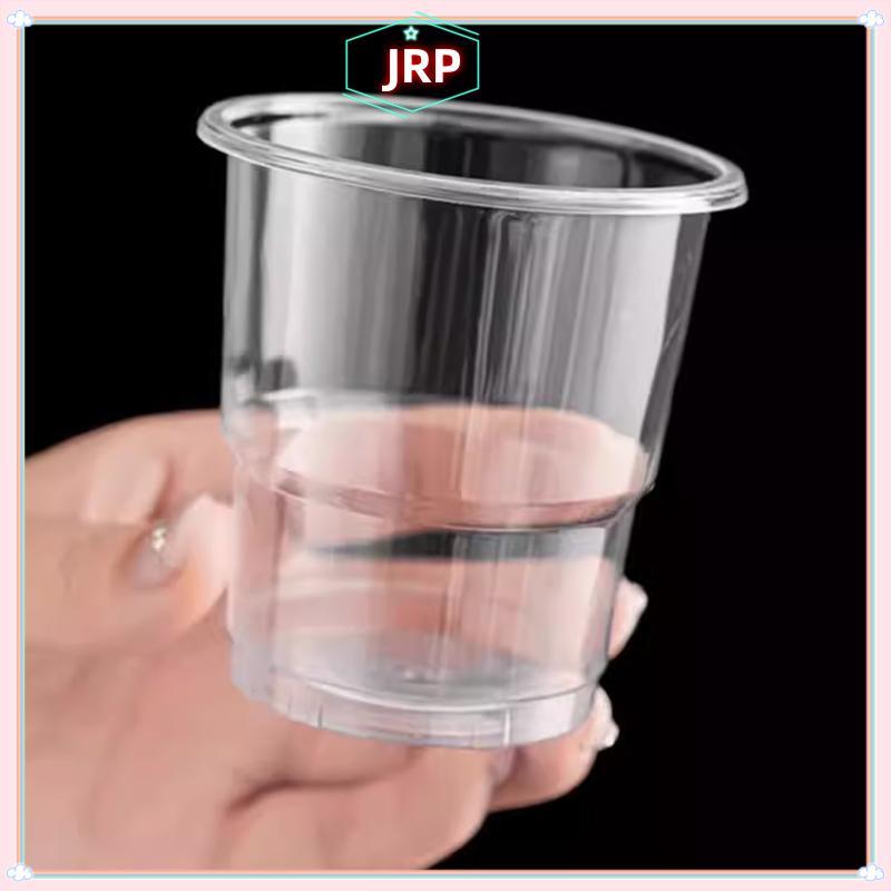 JRP Ly nhựa chịu nhiệt độ cao dùng một lần Cốc uống nước dày trong suốt gia đình JRP