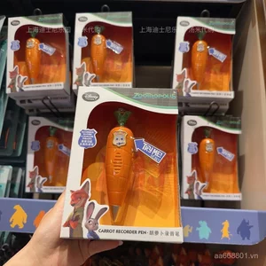 Sáng Tạo Văn Phòng Phẩm Cà Rốt Trẻ Em Ghi Âm Trái Cây Nhỏ Bấm Bi Bút Viết Tay Có Thể Ghi Sinh Viên BPY7