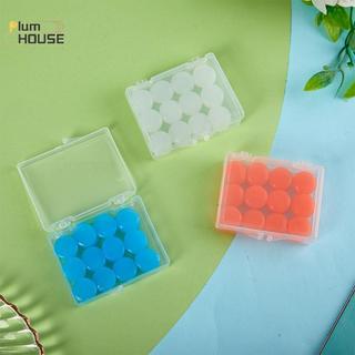 PlumHouse - Bộ 12 Nút Tai Bơi Silicone Tái Sử Dụng, Chống Nước và Giảm Tiếng Ồn cho Ngủ NGỌT VIỆT NAM