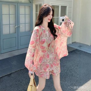 Áo khoác chống nắng tay dài cho nữ, chất liệu lụa băng thoáng khí, cỡ lớn, trang phục chống nắng cho đi xe đạp ngoài trời mùa hè.