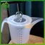 SWEET 1500ml Dung Tích Lớn Tốt Nghiệp Cốc Đo Nhựa Rõ Ràng Nướng Cốc Đo Cân Có Nắp Hộ Gia Đình Cốc Nướng Bếp n
