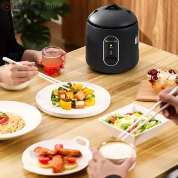 Nồi cơm điện YÊU THÍCH YÊU THÍCH, Nồi cơm điện Mini công suất thấp chống dính, Lớp lót bên trong sáng tạo Nồi cơm điện nhỏ 1,2L dành cho sinh viên