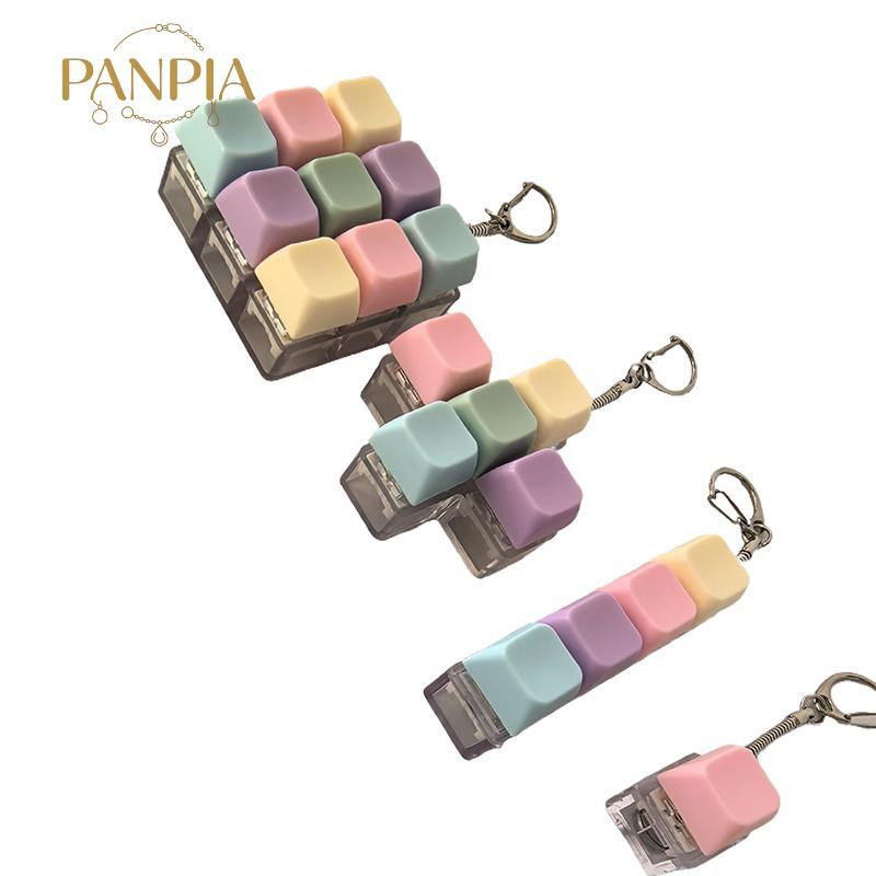 PNPIA - Bàn Phím Cơ Fidget 1/4/5/9 Phím, Kiểm Tra Trục, Keycap, Móc Khóa, Đồ Chơi Ngón Tay