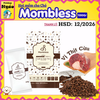 Hạt Mềm Cho Chó Mombless Vị Thịt Cừu (100g) - Hỗ Trợ Giảm Dị Ứng, Viêm Da & Chảy Nước Mắt (Hàn Quốc)