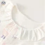 Bộ đồ Cotton nguyên chất cho bé / Bộ áo liền quần dài tay thoáng khí thoải mái