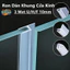 Ron Dán Kính 3M Chuyên Dụng 10mm,Silicone Trong Suốt Chống ồn Chống Bụi,Dẻo Dai Không Biến Dạng,Dán Cửa Kính Nhà Tắm