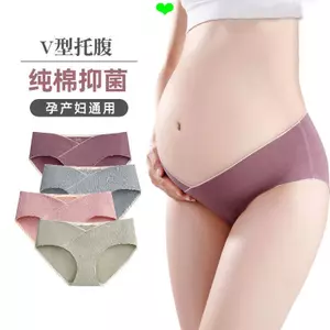 Quần Lót Bà Bầu Cotton Nguyên Chất Thoáng Khí Mang Thai Sớm Mang Thai Giữa Thời Kỳ Mang Thai Cuối Eo Thấp Kích Thước Lớn Mùa Hè Mỏng Phong Cách