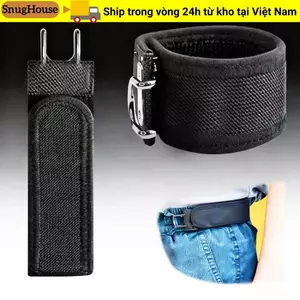 SNUGHOUSE Móc thắt lưng không khóa, Thắt lưng thun Unisex thoải mái, Thắt lưng co giãn có thể điều chỉnh