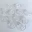 10 Miếng 20 Mm Thẻ Nhựa Đứng Độc Đáo Trong Suốt Đạo Cụ Cố Định Cho Bảng Giấy Trò Chơi Thẻ Mới