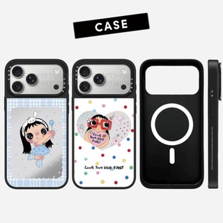 Ốp điện thoại cứng gương màu xanh từ tính cho iPhone 17 Pro Max 17 Air 16 Plus 15 14 13 12 11 Vỏ chống sốc