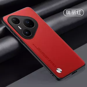 Ốp Điện Thoại Cho Huawei Pura90Promax Soft Edge Hard Case Chống Sốc Cạnh Thẳng Da Trơn