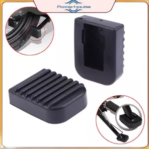 POWER 1 / 2 Chiếc Miếng Lót Để Chân Xe Máy Mềm Cho Xe Tay Ga Hỗ Trợ Cần Miếng Lót Cao Su Chống Trơn Trượt Đế Xe Máy Braet Nối Dài Chân.