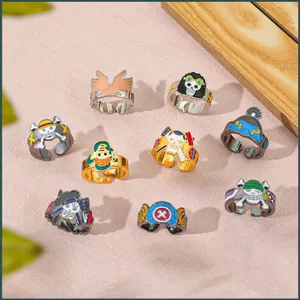 SQ ONE PIECE Nami Nhẫn Anime Thời Trang Đa Năng Tony Tony Chopper Luffy Phụ Kiện Trang Sức