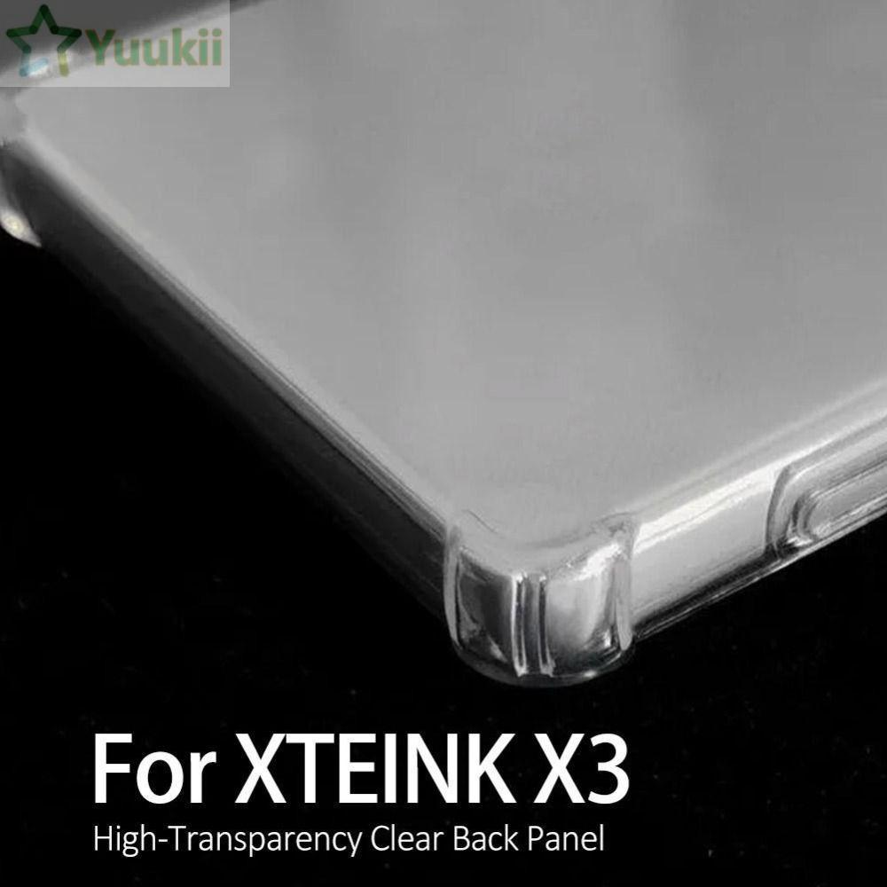 YUUKII 3.7 "E-Reader, Vỏ bảo vệ túi khí TPU mềm, Vỏ lưng chống rơi bền chống sốc cho XTEINK X3
