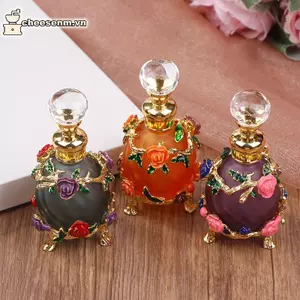 Cheenm 1 Dubai 15ML Thẩm Mỹ Viện Hoa Thủy Tinh Nước Hoa Chai Trống Chai Chân Không Dầu Ô Liu Có Thể Tái Sử Dụng Chai Bảo Quản VN