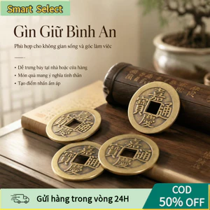 20/50 Đồng Xu Cổ Âm Dương Ngũ Đế - Để Bàn Thờ, Cầu May Mắn, Hút Lộc, Hành Kim Chuẩn Phong Thủy
