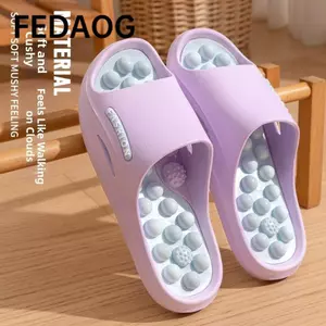 Dép đế dày FEDAOG EVA, Dép Massage chống trượt phong cách mùa hè, Bấm huyệt chân thông thường Dép đi trong nhà thoải mái Mùa hè ngoài trời