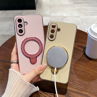Ốp Điện Thoại Giá Đỡ Từ Tính Cho Samsung Galaxy A56 A55 A54 A53 A36 A35 A34 A26 A25 A24 A16 A15 A14 A17 A07 4G 5G Chống Sốc