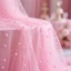 Cờ bàn voan GILL, 75 × 300cm / 75 × 100cm Vải voan vải tuyn Table Runner, Bán trong suốt Sheer Drapes Phong cách Châu Âu Trang trí bàn cưới cho bé