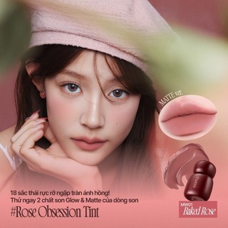 Son Tint Lì FWEE Rose Obsession Stay-Fit Tint Lên Màu Chuẩn, Giữ Màu Bền, Môi Mềm Mịn 18 Màu 4g
