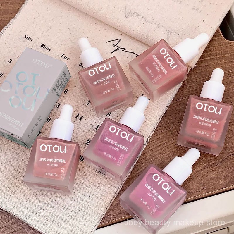OTOU Bubble Liquid Blush Tăng cường độ ẩm lâu trôi Da Phong cách Hàn Quốc Pure Desire A8UF
