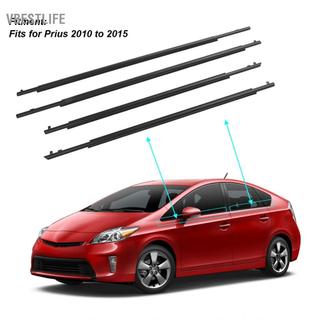 VBESTLIFE 75720?47021 Cửa sổ bên ngoài ô tô chống gió có độ bền cao Dải thời tiết cao su cho Prius 2010 đến 2015