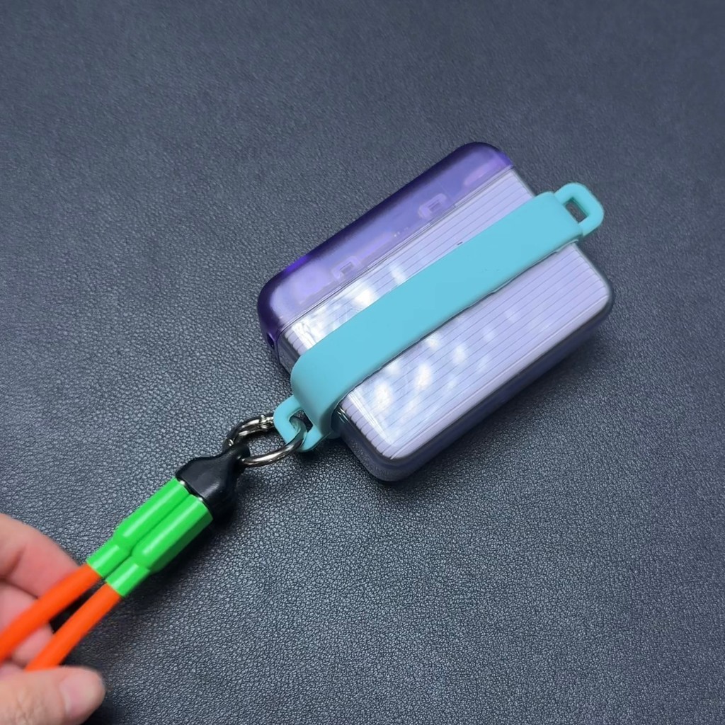 Vòng Silicon đeo sạc dự phòng, chu vi 20cm co dãn, chống trượt, thích hợp đeo ngang SDP  - Size to