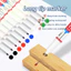 Combo Bút Đánh Dấu Lỗ Dài 20mm Chống Thấm Nước Đa Chức Năng Trang Trí Gỗ-TOOLIX