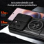 Giáp Trượt Ống Kính Funda Cho Motorola Moto G86 5G Ốp Lưng Xoay Từ Tính Vòng Dành Cho Motorola G86 Ốp Lưng Có Thể Gập Lại Chân Đế Capa
