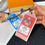 2026 Phong Cách Mới Boarding Pass Móc Khóa Thời Trang Bán Chạy Túi Mặt Dây Chuyền
